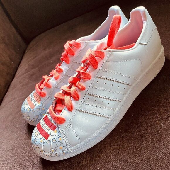 Mint cond adidas Pharrell Williams superstar 9.5 - Picture 9 of 12